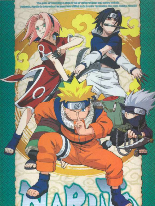 uchihasasukerules: Team 7 || Official images of covers and posters 