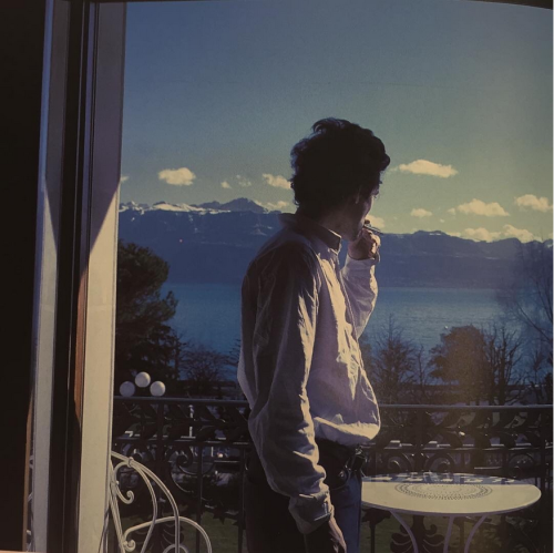 last-picture-show:Nan Goldin, David H. on the Terrace, Hotel Beau Rivage Palace, Lausanne, Switzerland, 1998