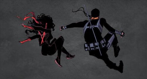 championsofmyheart:Don’t you feel it? Don’t you feel it? You’re back.Matt Murdock and Elektra Natchi