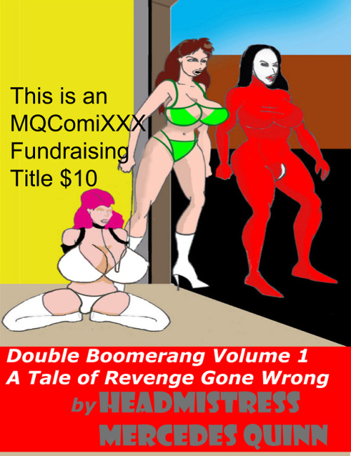 Double Boomerang vol.1, is now for sale at my Patreon for $10.https://www.patreon.com/MercedesQuin