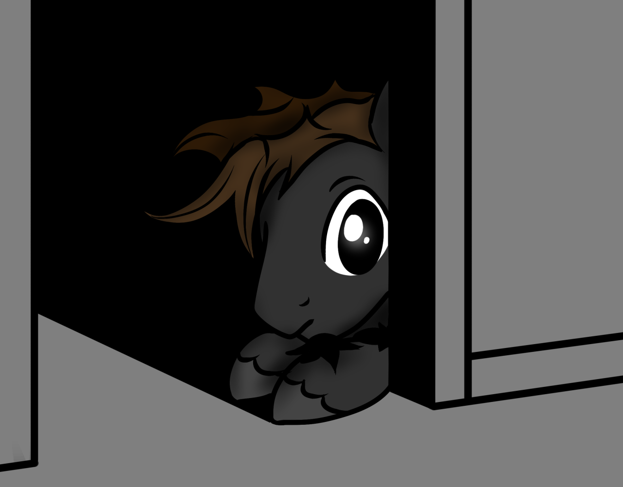 asksketchyskylar:*Creepy Doll*Is this another nightmare?..Bananapie  xD Oh dear&hellip;.