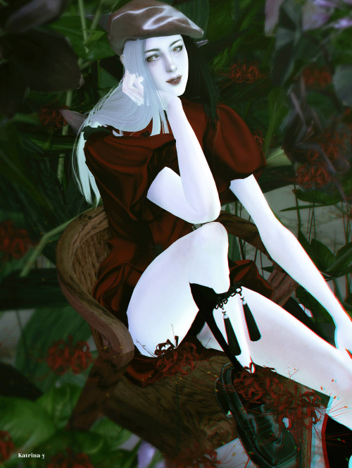 Scarlet Vampire Love my dear  @lam-z & Her upcoming worksThanks all CC creators<3