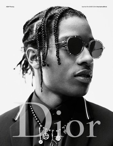 theclassyissue:  A$AP Rocky | Dior Homme