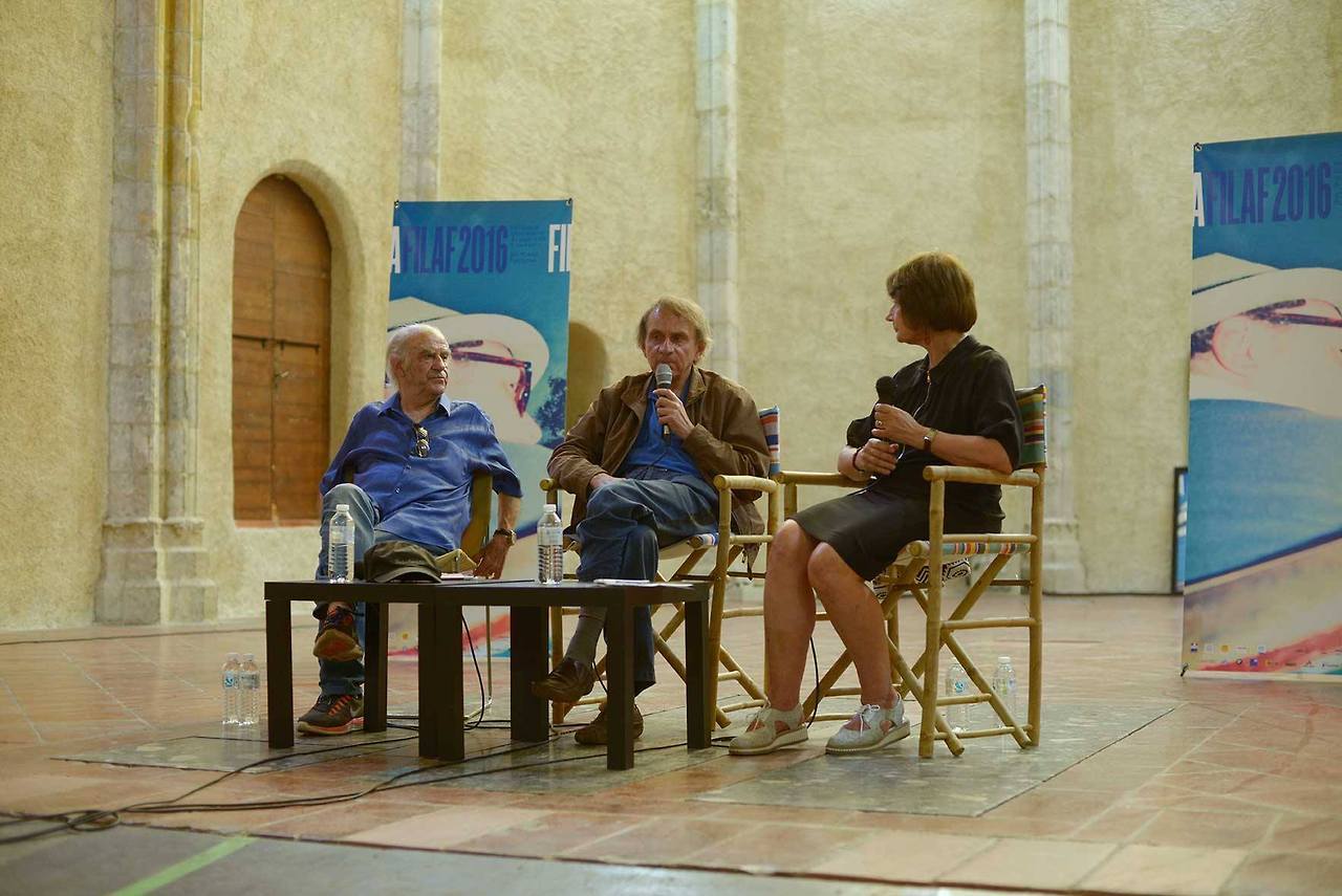 Michel Houellebecq, Catherine Millet et Jacques Henric FILAF 2016