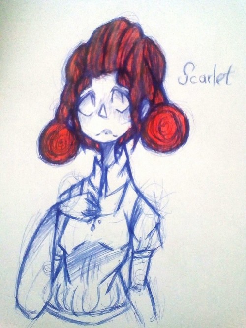 ~|Scarlet|~ [Yep,it's Sketch :D] [First Version Without Filtrs,second Version With Filtrs]