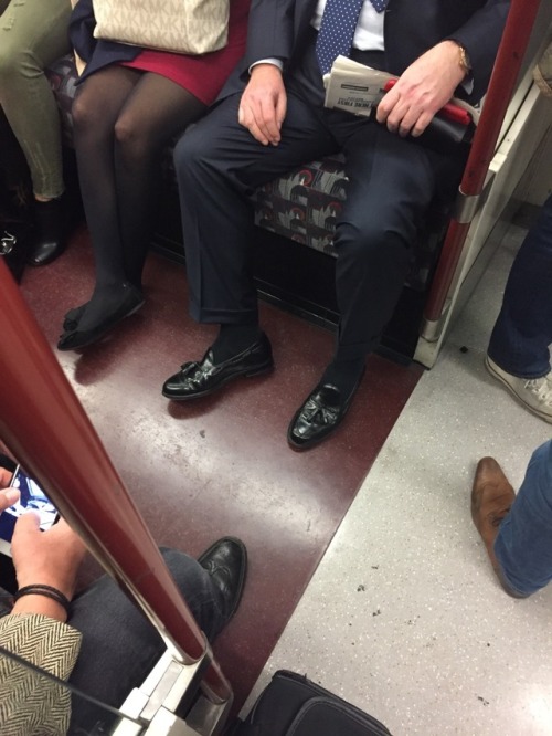 Daddy on the tube at Regent&rsquo;s Park @loaferotica @daddys-loafersnsox