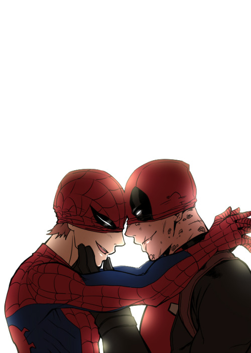 看Spider-man/Deadpool看到被虐回坑了;w;