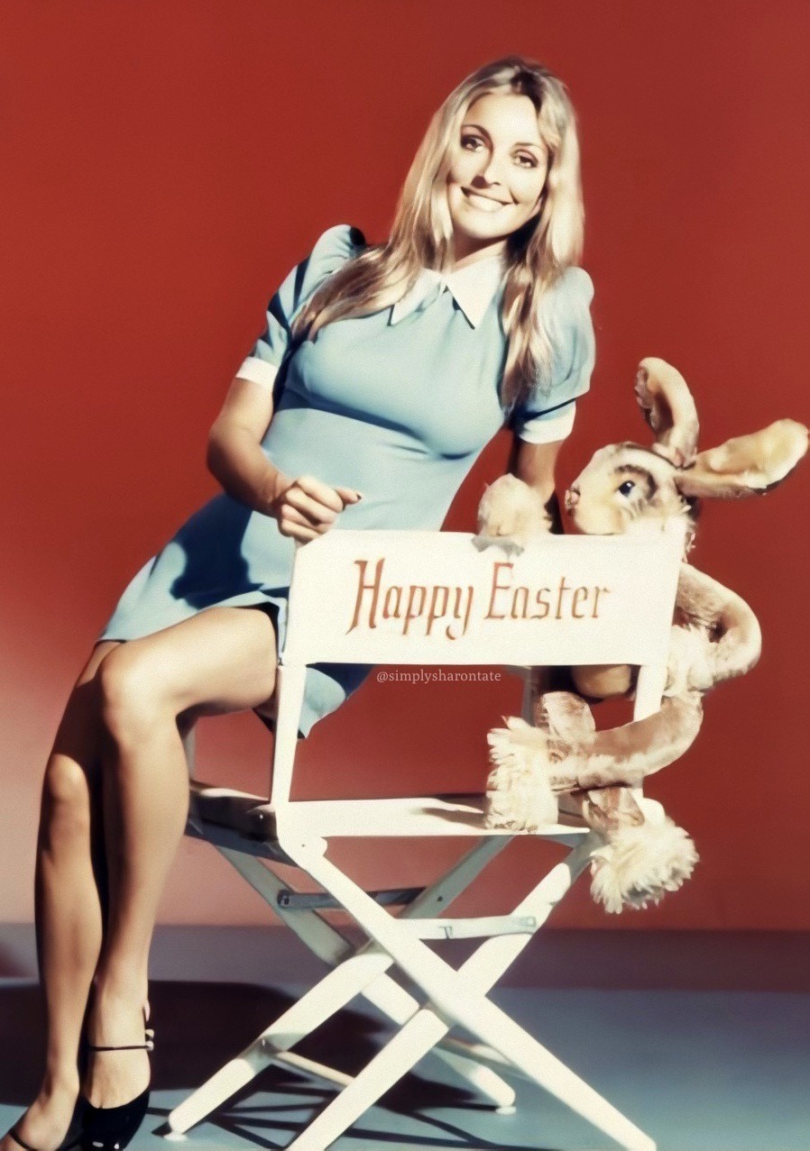 XXX simply-sharon-tate:Sharon Tate’s 1968 Easter-themed photo