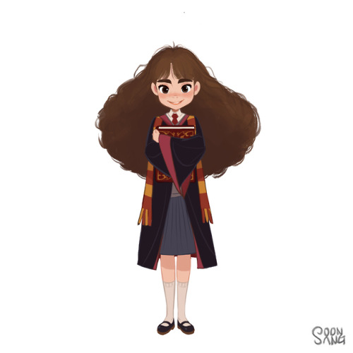 Harry PotterHarry Potter_ Hermione_ Ron Weasley_ Hagridwww.artstation.com/soonsanghong54