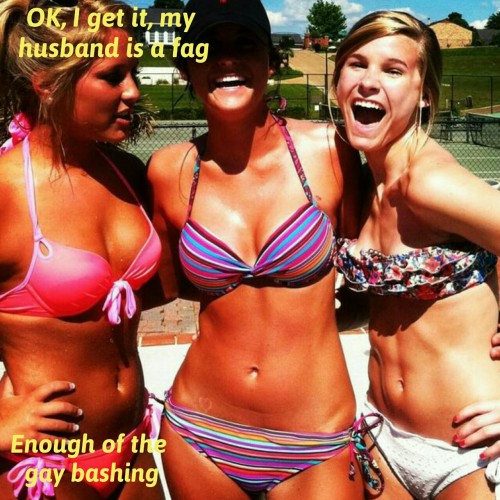 katyvanaimee:  My girlfriends are so cruel   He’s just a gay fag