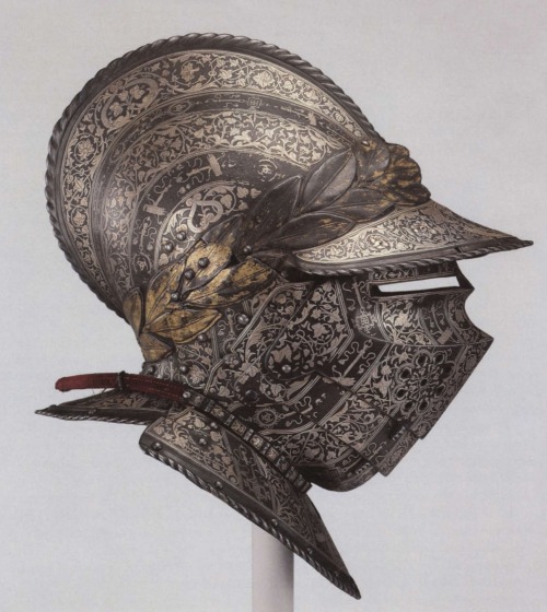 georgy-konstantinovich-zhukov:Burgonet made for Henry, the Dauphin of France, c. 1540, by the Milane
