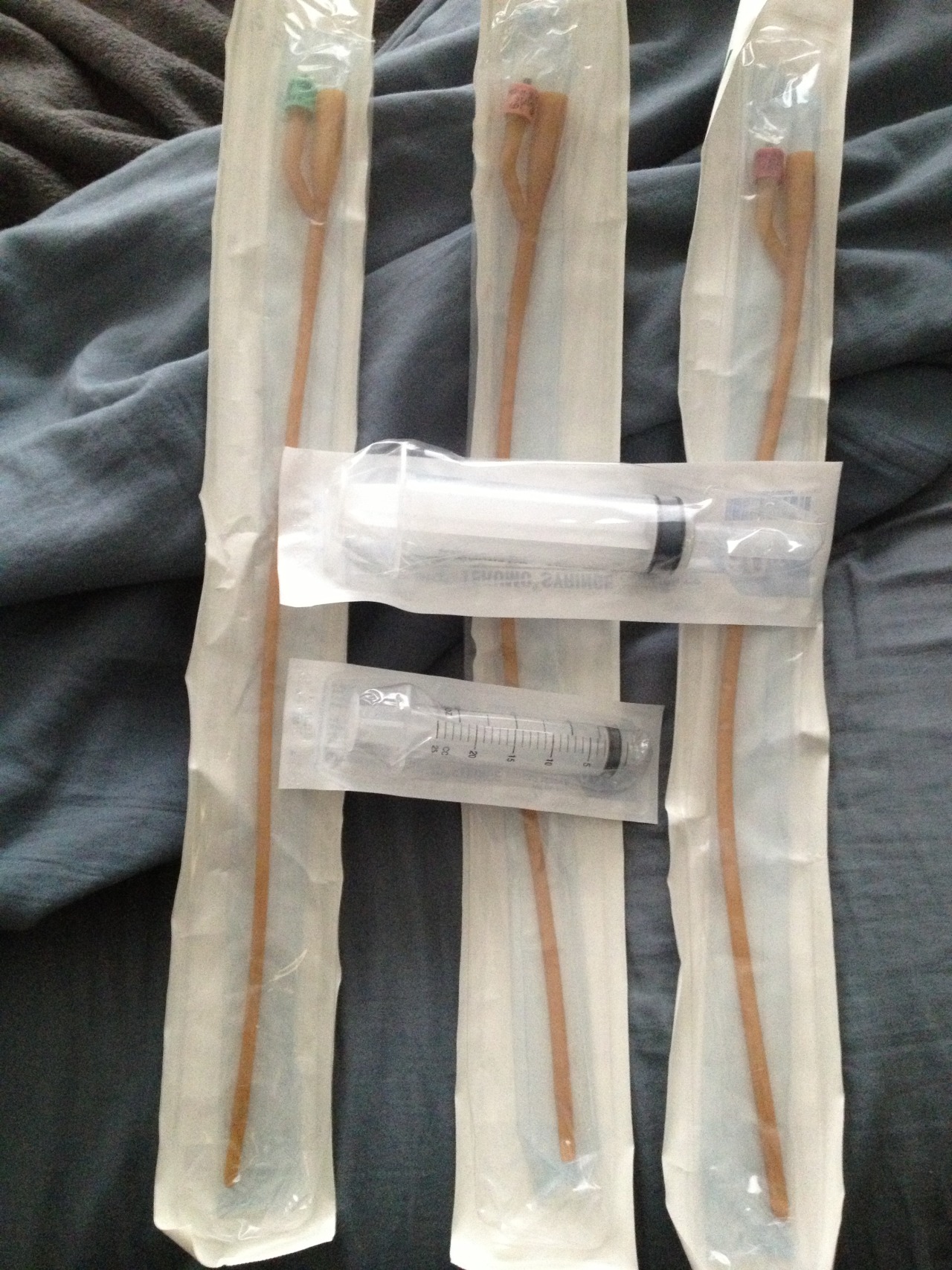 kyrbrlvr:  dlboy78:  These are Bard Foley Catheters… from left to right are 14fr,