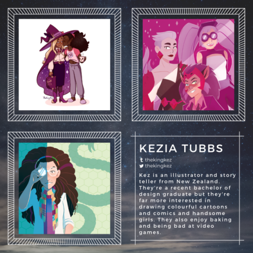 Today’s contributor spotlight features zine artist Kezia Tubbs!Kez is an illustrator and story telle