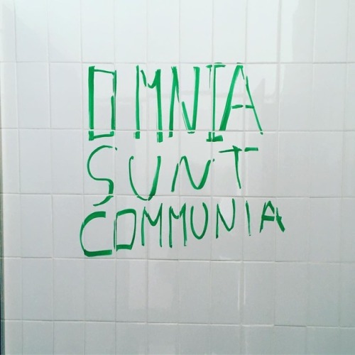 “Omnia Sunt Communia / Everything Belongs to Everyone”