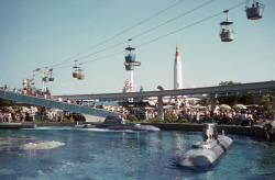 theniftyfifties:  Disneyland, 1956.