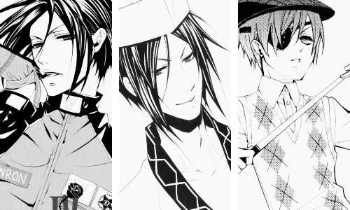 hayasakas:  Kuroshitsuji Alternate Covers///Volumes 1-15