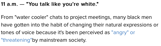 micdotcom:  What a day in the life of a Black man in America is really like  Most