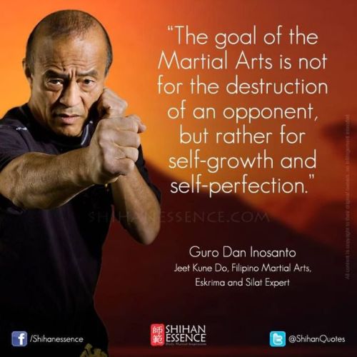 Dan Inosanto has seen it all… As martial artists, especially instructors or competitors, you’