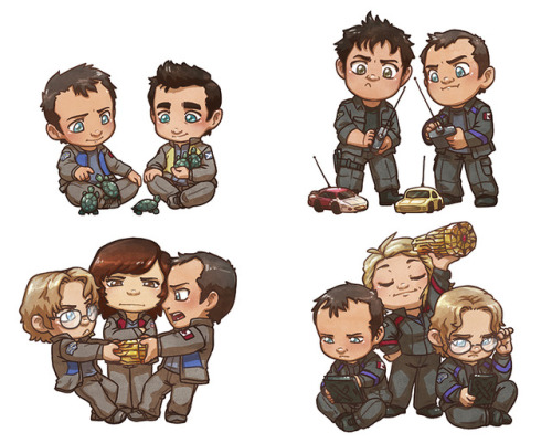 ravennowithtea: moronicteenager:  ravennowithtea:  Set of commissions for the amazing Joline, combin