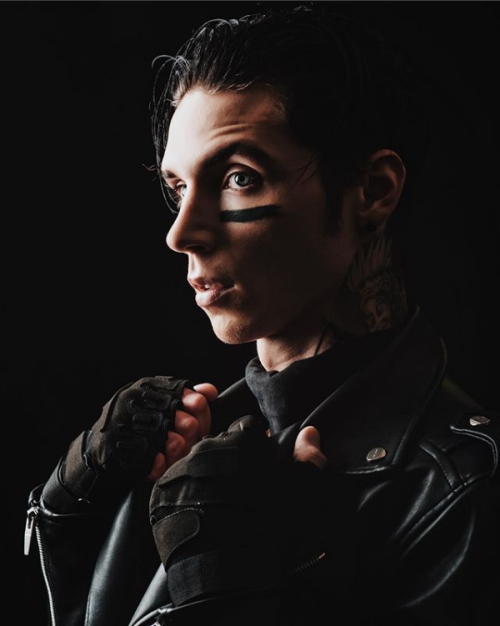 blackveilbridescz: Andy for Kerrang! magazine photos by:  Grizzlee Martin