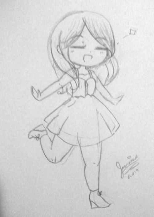 Since i havent posted in a while i decided to draw myself as a chibi (i will redo it and make it int