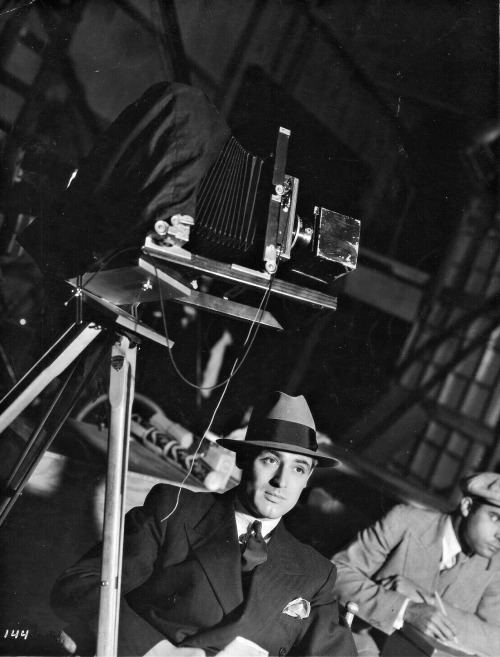 Cary Grant photographed on the Paramount lot, 1930.