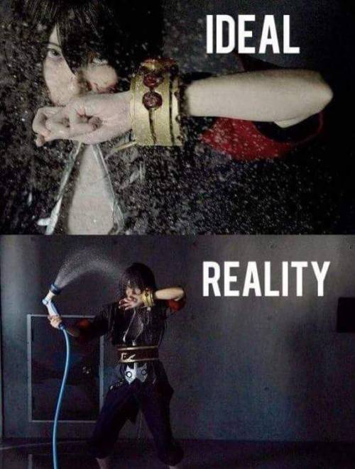 a-night-in-wonderland: Cosplay: Ideal v.s Reality