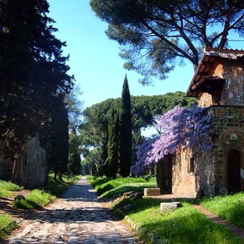 Via Appia Antica - One of the most famous ancient roads. It was built in 312 BC. by Appius Claudius 