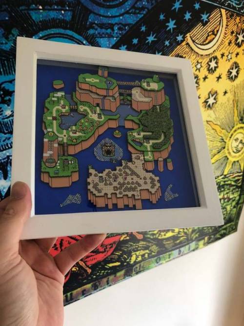 retrogamingblog - Nintendo 3D Shadowboxes made by...