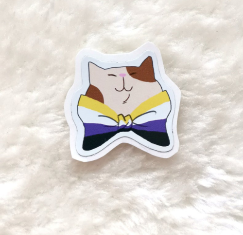 snootyfoxfashion - LGBTQ+ Cat Stickers from lamppuart