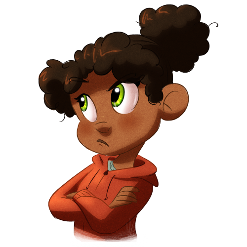 imaginashon:  While stuck at the Vancouver airport yesterday I started drawing a Tip. planned on finishing it at San Fran Airport but that place stressed me out so much I didn’t touch it. 