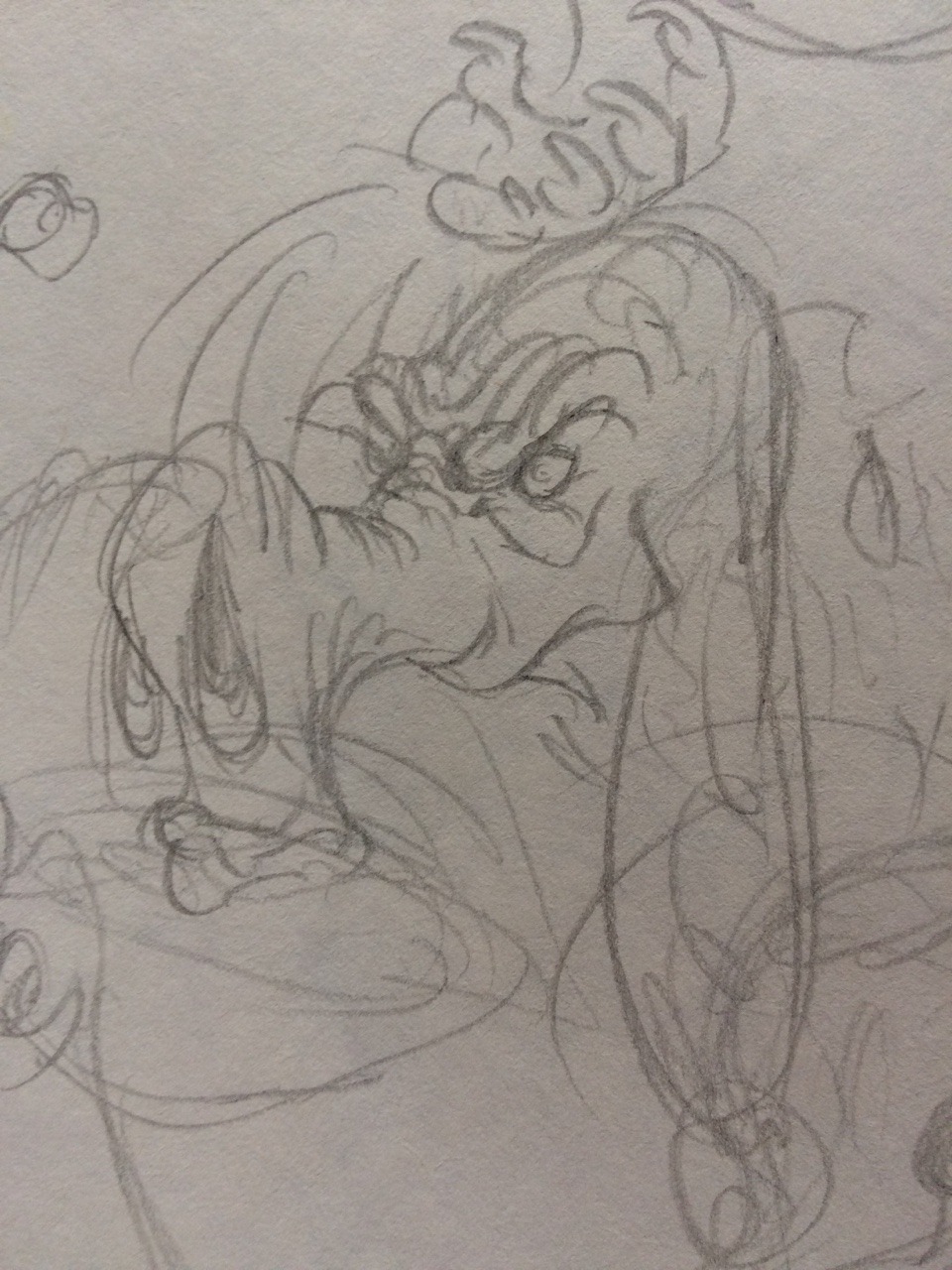 Some very VERY old sketches I found while clearing out old sketchbooks part 1