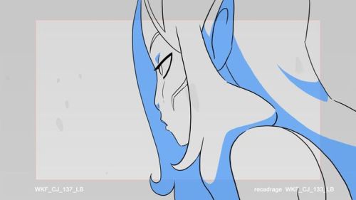 This episode was the last I worked on for season 3And I finally got to draw badass Echo and her magi