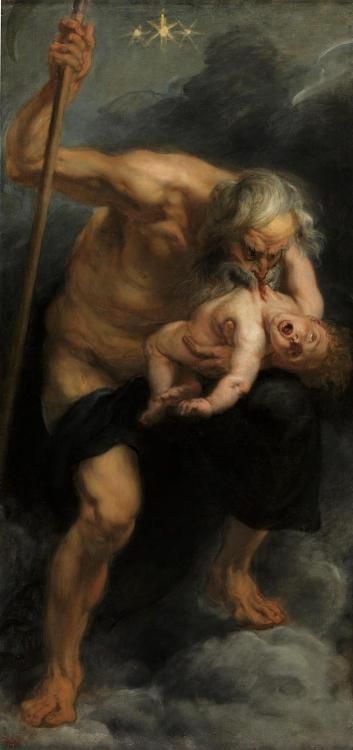 Sir Peter Paul Rubens (1577 – 1640)Saturn devouring his son,1636.