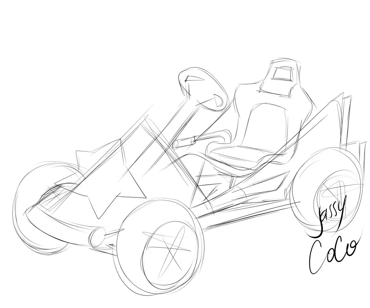 jassycoco:  WIPS…. What people never knew of me…I used to draw cars a lot. I
