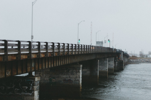 Hanging around the bridge