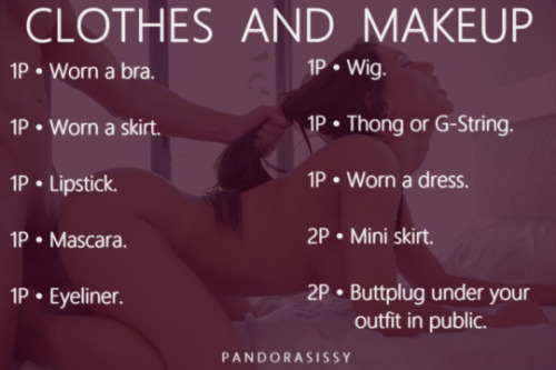 sissyrapeslave:sissyfootslut: pandora-sissy: What’s your score ? Re-blog and tell everyone ! 26 o