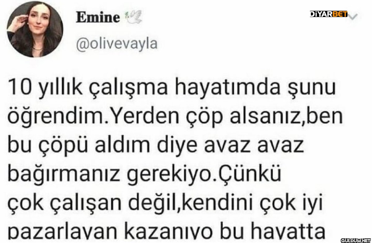 Emine @olivevayla DİYARBET...