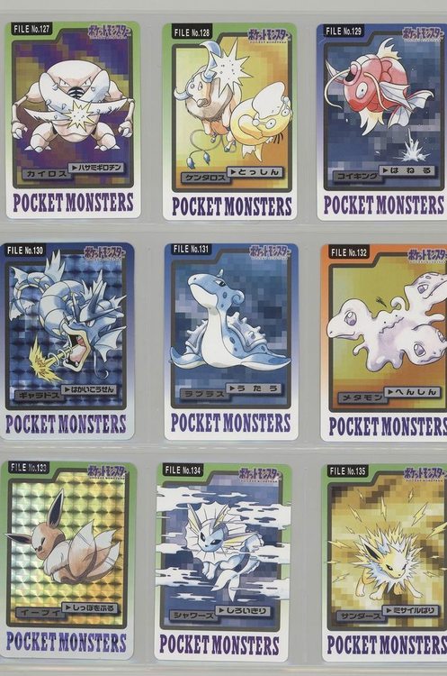 Alternate art of the original 151 Pokémon by Ken Sugimori