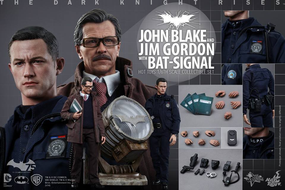 nomalez:  HOT TOYS: The Dark Knight Rises : John Blake &amp; Jim Gordon and