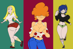 Rubissdesaint:a Series Of Commissions From @Gewd-Boi Showing All Of The Kanker Sisters