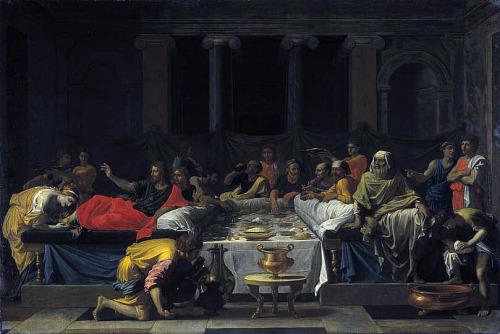 POUSSIN, HISTORY PAINTING AND FRANCE Nicolas Poussin’s two Seven Sacraments series depict episodes i