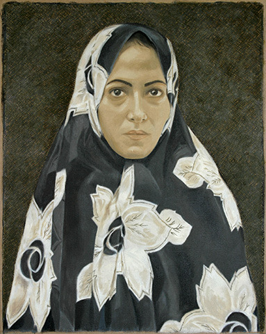 alshaytan:Mona Hakimi-Schüler, Self-portraits: Paintings, 2007