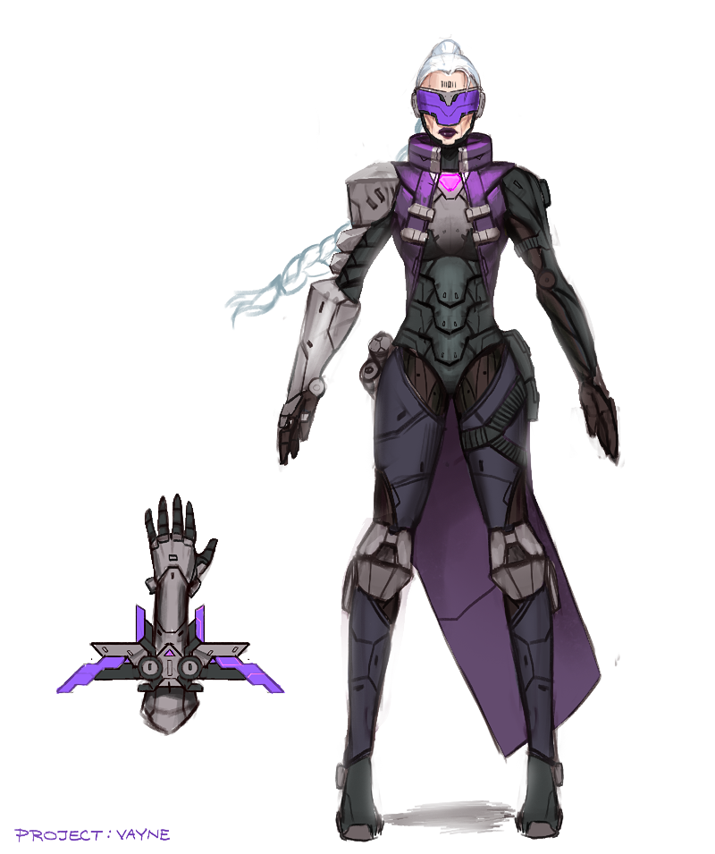 vladbacescu:old project vayne sketches I never uploaded