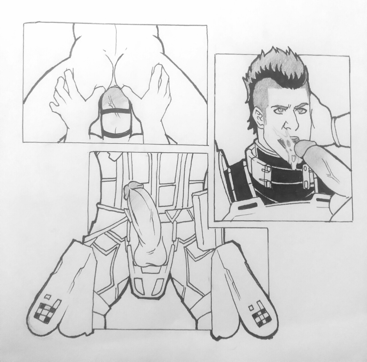 unafkennyart:  More of anon252’s Destiny guy. Was bored last night and decided