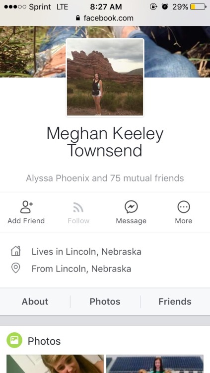 slutsexposed4life: Meghan keeley Townsend. Lincoln Nebraska!!! Super slut! Fucked her boyfriends Unc