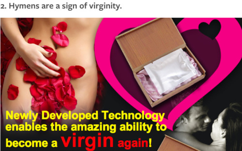 micdotcom:17 lies we need to stop teaching girls about sexFueled by outdated ideals of gender roles and the sense that female sexuality is somehow shameful, there are certain pernicious myths about girls and sex that just won’t die. That sex education