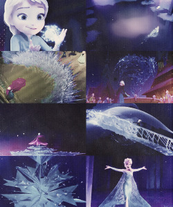 klaineneverends:  Frozen » Things Elsa made