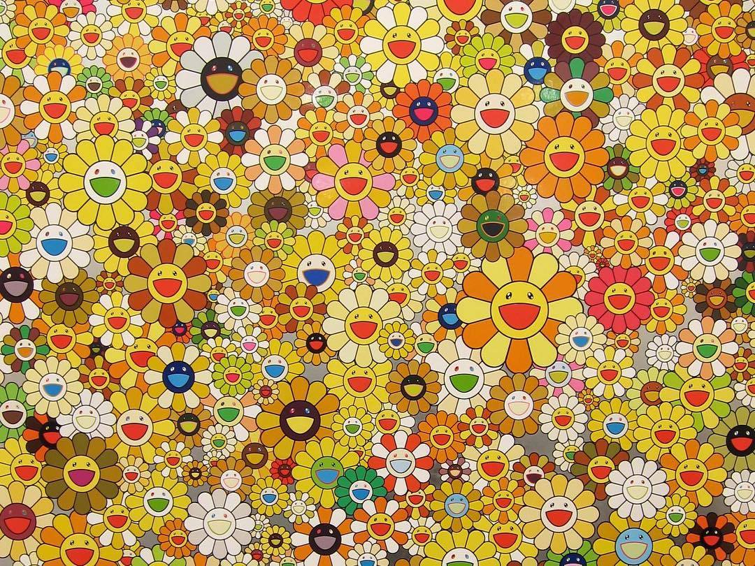 Art by Takashi Murakami @takashipom 🌻 #contemporaryart #art #trippy #arte #beautiful #color #colorful #colors #beauty #artoftheday #artwork #artistic #love #energy #rainbow #style #design #contemporary #modernart #arts #visual #positive #vibes...