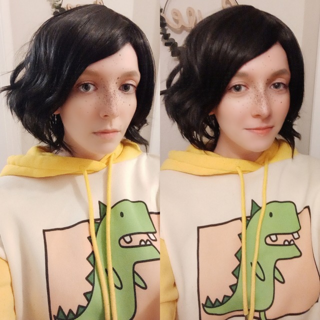 I got a better wig for my P Cosplay, this one is so much better than that previous one i had. Expect some content tomorrow 